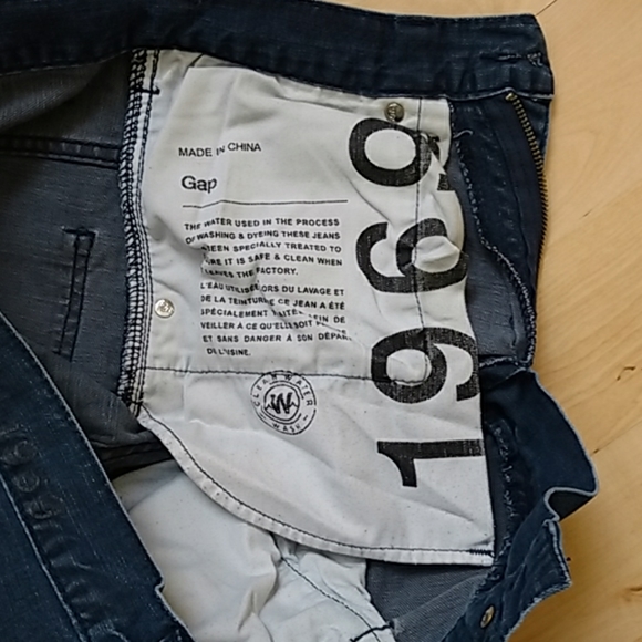 1969 Gap Jean Slim straight leg - Picture 3 of 4